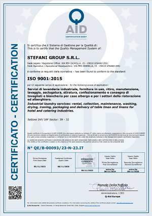 ISO 9001:2015 - Gestione della qualità 